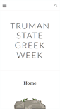 Mobile Screenshot of greekweek.truman.edu