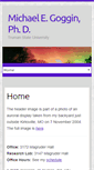 Mobile Screenshot of mgoggin.sites.truman.edu