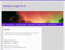 Tablet Screenshot of mgoggin.sites.truman.edu