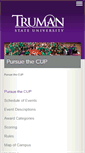 Mobile Screenshot of collegecup.truman.edu