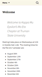 Mobile Screenshot of kme.truman.edu