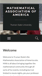 Mobile Screenshot of maa.truman.edu