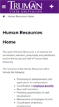 Mobile Screenshot of hr.truman.edu