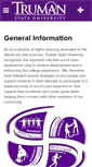 Mobile Screenshot of cocurricular.truman.edu